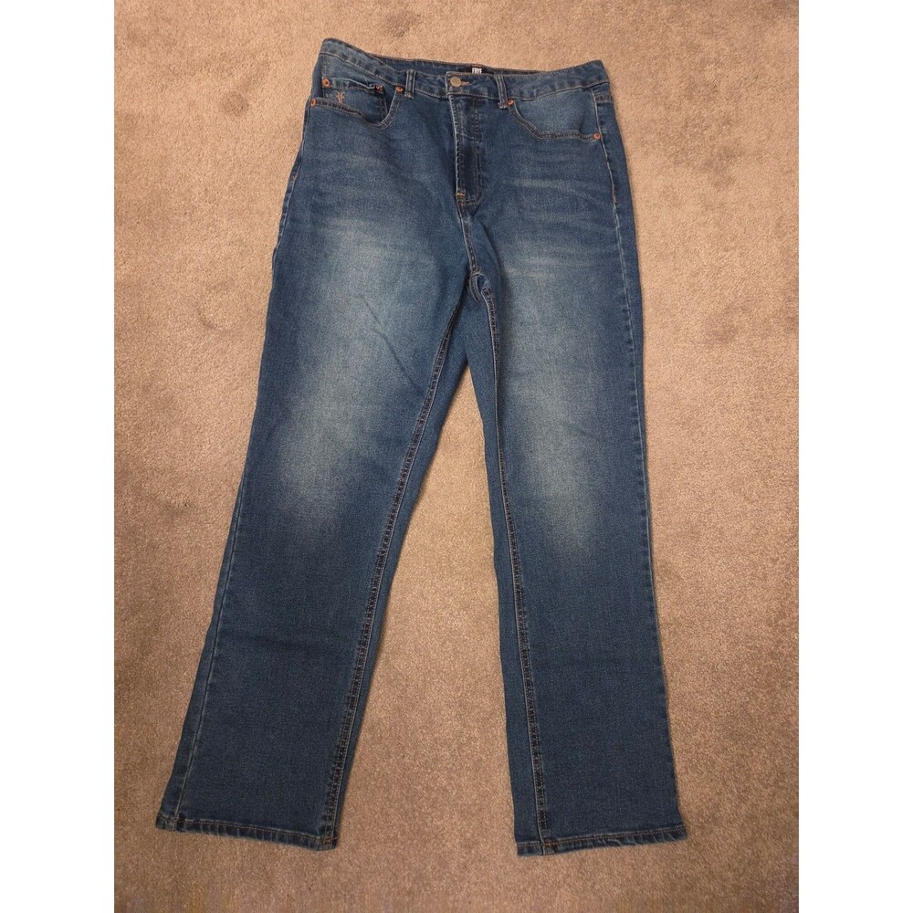 FRYE Women's Straight Leg Blue Denim Jeans Size 10/30
